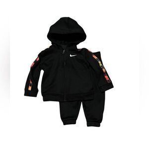 Nike Baby Boy Tech Fleece Suit Jacket Zip Hoddie Joggers Pants Sz 9M 9 Months